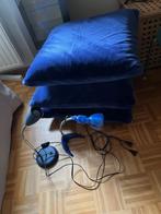Set van 3 grote vloerkussens (70x70 cm) – met gratis lampen, Huis en Inrichting, Woonaccessoires | Kussens, Ophalen, Zo goed als nieuw