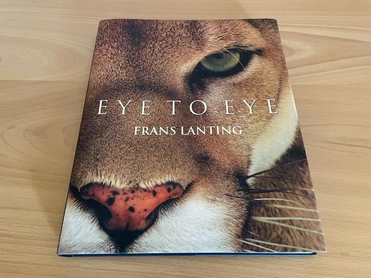 50% KORTING Frans Lanting Eye to Eye (gesigneerd), Boeken, Kunst en Cultuur | Fotografie en Design, Nieuw, Fotografen, Verzenden