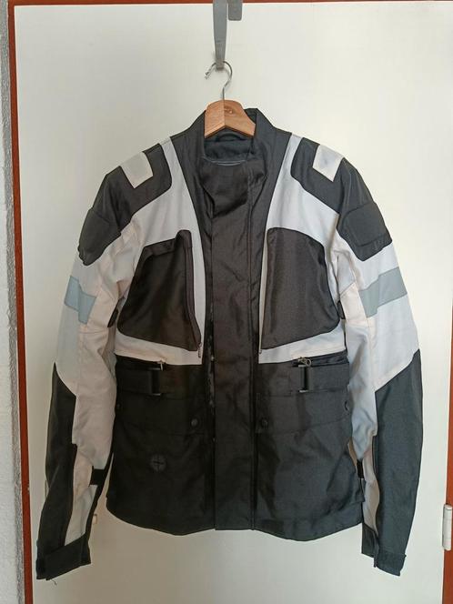 Motorjas met Airbag maat M, Motoren, Kleding | Motorkleding, Jas | textiel, Dames, Heren, Tweedehands, Ophalen of Verzenden