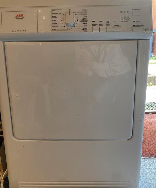 AEG Lavatherm luchtafvoerdroger, Witgoed en Apparatuur, Wasdrogers, Zo goed als nieuw, Luchtafvoer, Voorlader, 6 tot 8 kg, 85 tot 90 cm