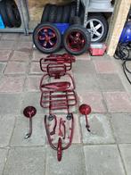 Vespa lx/s beugelsset + velgenset candyred nieuw primavera, Ophalen of Verzenden