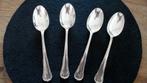 4 verzilverde koffie/thee lepels van WMF patent, Antiek en Kunst, Antiek | Bestek, Ophalen of Verzenden