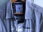 Overhemd, Kleding | Heren, Ophalen of Verzenden, Zo goed als nieuw, Blauw, Overige halswijdtes