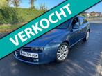 Alfa Romeo 159 Sportwagon 1.9 JTD Q-Tronic Distinctive AUTOM, Auto's, Alfa Romeo, Traction-control, Gebruikt, Zwart, 4 cilinders