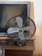 Metalen retro tafelventilator, Witgoed en Apparatuur, Ventilatoren, Ophalen, Gebruikt, Tafelventilator