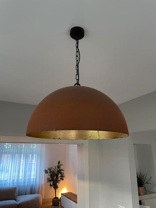 Industria Rust 60 Masterlight roestbruin met goud, Huis en Inrichting, Lampen | Hanglampen, Zo goed als nieuw, Metaal, Ophalen