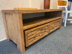 Mooi Teak out kast met 2 laden van De Troubadour, 100 tot 150 cm, Verzenden, Teakhout, Zo goed als nieuw