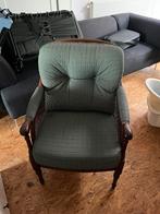 Antieke Fauteuil, Huis en Inrichting, Fauteuils, Gebruikt, 75 tot 100 cm, 50 tot 75 cm, Hout