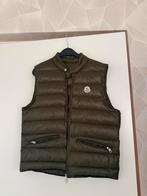 Moncler Bodywarmer Donkergroen maat SM, Kleding | Dames, Bodywarmers, Ophalen of Verzenden, Nieuw, Groen