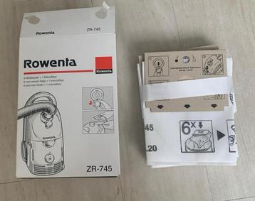 Stofzuigerzakken, Rowenta ZR 745 beschikbaar voor biedingen