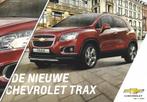 Brochure Chevrolet Trax 2013, Gelezen, Chevrolet, Verzenden