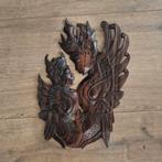 Houten wanddecoratie Indonesisch, Ophalen of Verzenden