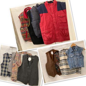 Vintage kleding, schoenen, tasjes / gilets en bodywarmers beschikbaar voor biedingen