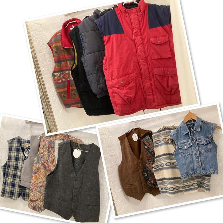 Vintage kleding, schoenen, tasjes / gilets en bodywarmers, Kleding | Dames, Overige Dameskleding, Gedragen, Ophalen of Verzenden