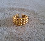 3 Roe Beads Ring van Ps Call Me Verstelbaar PsCallMe, Ophalen of Verzenden, Nieuw, Goud, Dame