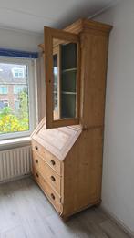 Oud grenen klep bureau, Ophalen, Jetflymotorsurf@gmail.com, Gebruikt, Grenenkade 5