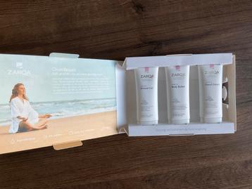 Giftset met 3 verzorgingsproducten van ZARQA (KWF) beschikbaar voor biedingen