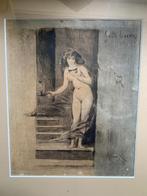Joseph Apoux, Good evening, Antiek en Kunst, Kunst | Etsen en Gravures, Ophalen