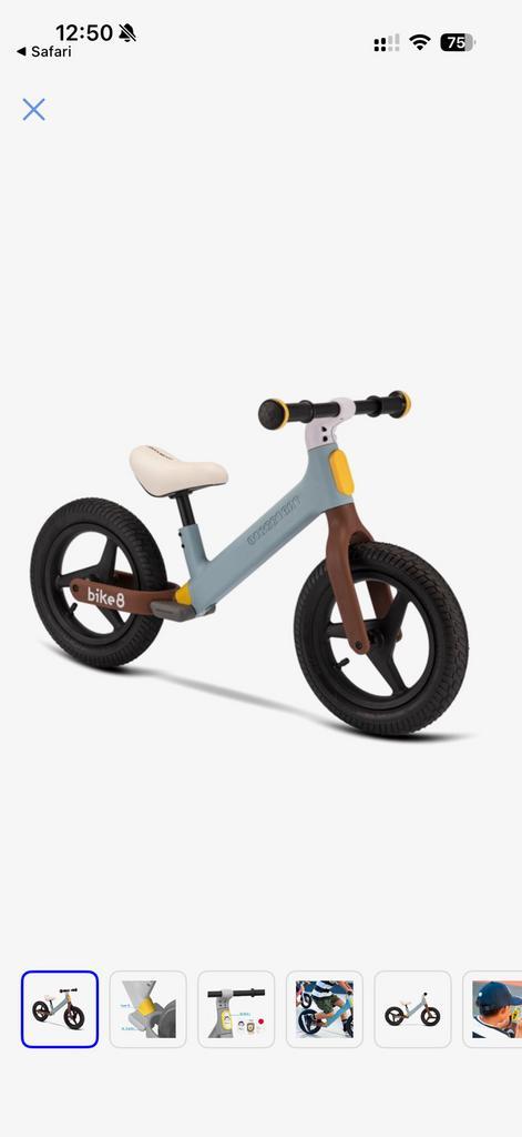 Bike8 loopfiets, Kinderen en Baby's, Speelgoed | Buiten | Voertuigen en Loopfietsen, Nieuw, Loopfiets, Ophalen of Verzenden