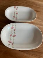 Antieke serveerschaaltjes ( bloem), Ophalen of Verzenden