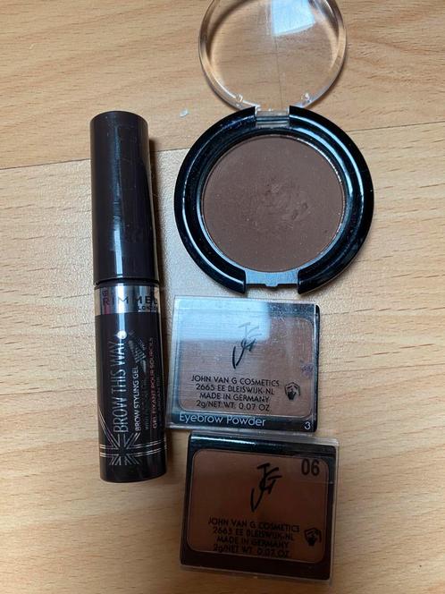 Nieuw eyebrow poeder John van G nummer 3 en 6 Rimmel bruin, Sieraden, Tassen en Uiterlijk, Uiterlijk | Cosmetica en Make-up, Nieuw