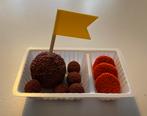 Sinterklaas kerst surprise voor patat / snack fan geel, Diversen, Sinterklaas, Ophalen of Verzenden, Zo goed als nieuw