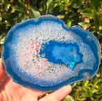 Agaatschijf edelstenen Agaat Schijf mineralen verzameling, Ophalen of Verzenden, Mineraal