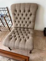 Charmante fauteuil met knopen, Ophalen, Gebruikt, Overige kleuren, Eén