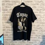 TUPAC t-shirt zwart oversized maat L, Ophalen of Verzenden, Zo goed als nieuw, Zwart