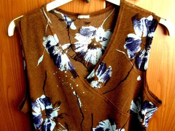 Prachtige LESS stretch blouse tuniek lang jurkje maat XL beschikbaar voor biedingen