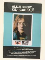 Platenbon John Lennon (White Album promotie) - NIEUW, Ophalen of Verzenden, Nieuw, Overige typen