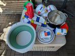 camping servies, Ophalen, Gebruikt