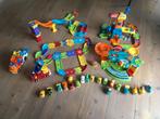 Grote set VTech Toet Toet Auto’s, banen, garage, hijskraan, Kinderen en Baby's, Speelgoed | Vtech, Ophalen, Gebruikt, 2 tot 4 jaar