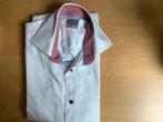 Wit overhemd Alessandro Mancini 39 slimfit. Mt. M., Ophalen of Verzenden, Zo goed als nieuw, Wit