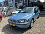 Volvo V70 2.4 Comfort Line, Auto's, Voorwielaandrijving, Lederen bekleding, Blauw, 170 pk