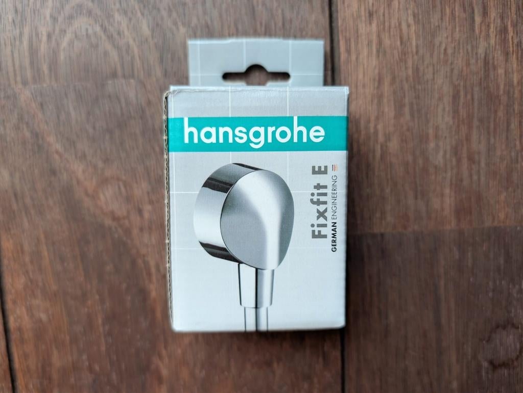 Hansgrohe Wandaansluiting FixFit art 26453000, Ophalen of Verzenden, Nieuw, Chroom, Douche