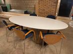 Design vergadertafel ovaal 240 x 120 cm, Huis en Inrichting, Ophalen, In hoogte verstelbaar, Gebruikt