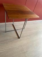 Houten Bijzettafel - Vierkant - Moderne Stijl, 45 tot 60 cm, Minder dan 55 cm, Vierkant, Ophalen of Verzenden