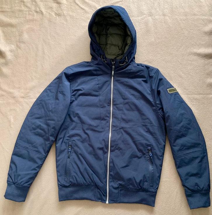 Jas Scotch and Soda - donkerblauw - maat S, Kleding | Heren, Jassen | Winter, Nieuw, Maat 46 (S) of kleiner, Blauw, Verzenden