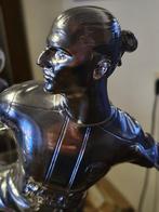 Zlatan Ibrahimovic PSG Silver Chrome Groot LE 500 Beeld, Ophalen, Zo goed als nieuw, Buitenlandse clubs, Beeldje of Poppetje
