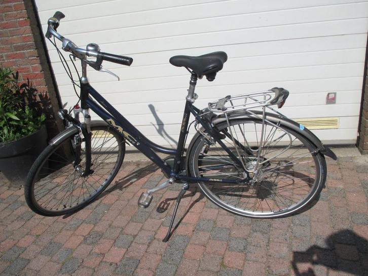 dames fiets, Fietsen en Brommers, Fietsen | Dames | Damesfietsen, Gebruikt, Overige merken, Versnellingen, 53 tot 56 cm, Ophalen
