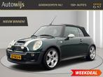 Mini Mini Cabrio 1.6 Cooper S Chili|XENON|JCW|NAVI|LEDER|GOE, Voorwielaandrijving, 65 €/maand, Gebruikt, Zwart