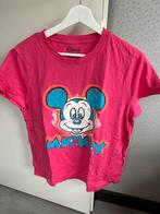 Roze Disney Mickey Mouse T-shirt - Maat S, Ophalen of Verzenden, Zo goed als nieuw, Korte mouw, Roze