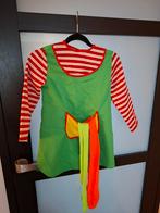 Carnaval Pippi Langkous jurk maat 128 + kousen, Kinderen en Baby's, Carnavalskleding en Verkleedspullen, Ophalen, Zo goed als nieuw