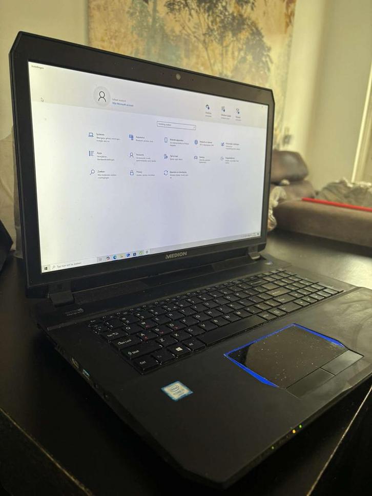 Medion Erazer Gaming Laptop, Computers en Software, Windows Laptops, Gebruikt, 17 inch of meer, SSD, Onbekend, Qwerty, Met videokaart