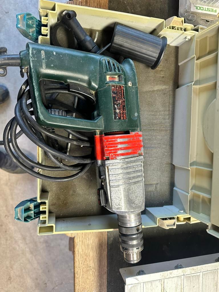 Metabo combiboormachine- Gebruikt, Doe-het-zelf en Verbouw, Boor- en/of Breekhamer, Ophalen of Verzenden, Klopboormechanisme, Gebruikt