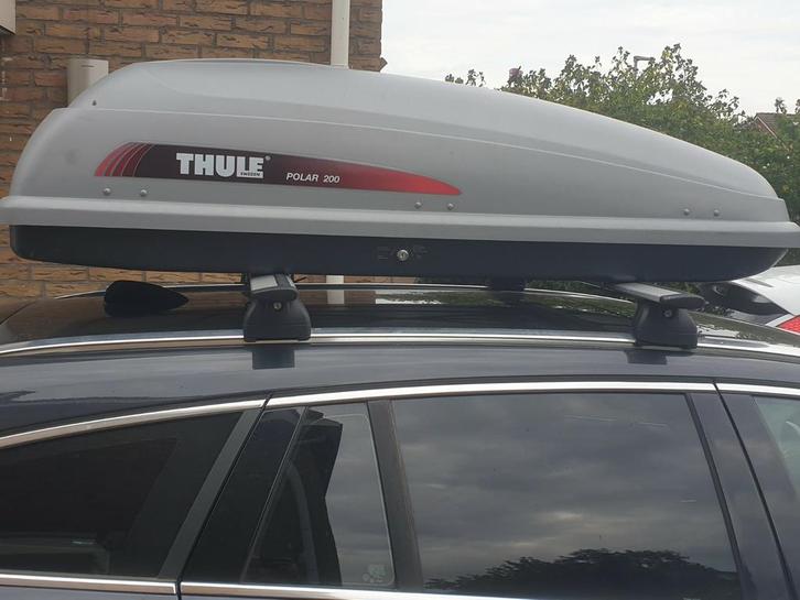 Thule dakkoffer te huur, Auto diversen, Dakkoffers, Zo goed als nieuw, Ophalen