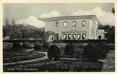 Soest. Villa Anna-Maria. - 1942 gelopen, Verzamelen, Ansichtkaarten | Nederland, Gelopen, Utrecht, 1940 tot 1960, Verzenden