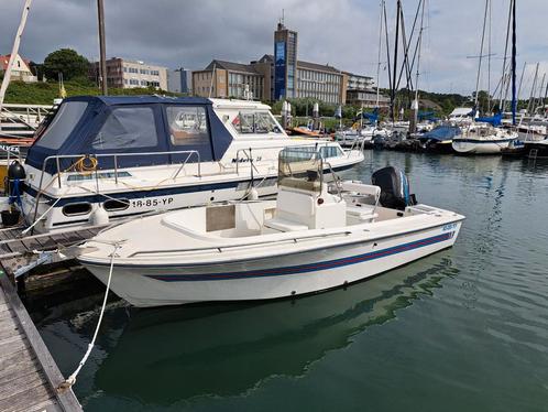 Wellcraft fisherman 18CF, Watersport en Boten, Vis- en Consoleboten, Gebruikt, 70 pk of meer, 3 tot 6 meter, Benzine, Buitenboordmotor