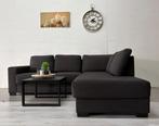 Hoekbank Donkergrijs - Direct leverbaar, Huis en Inrichting, Banken | Bankstellen, Hoekbank, Ophalen of Verzenden, Zo goed als nieuw